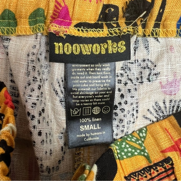 Nooworks Desert Disaster Catalina Linen Limited Edition Textiles Pants - Picture 10 of 10